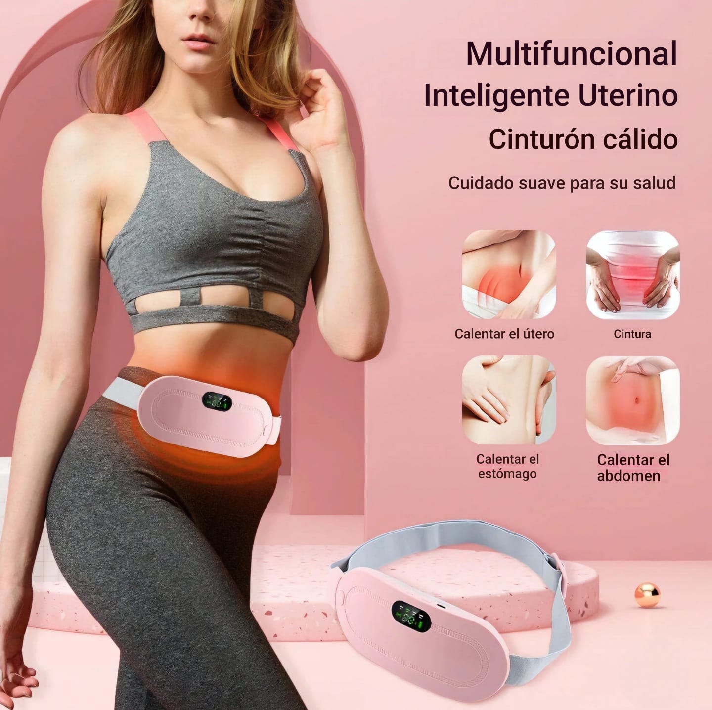 CINTURÓN TÉRMICO MENSTRUAL PRO