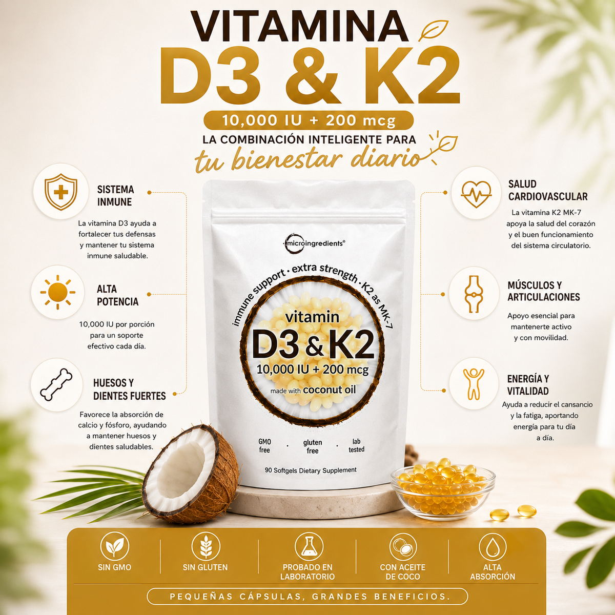 VITAMINA D3 & K2