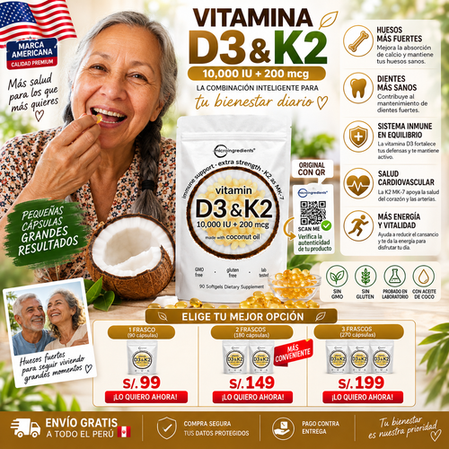 VITAMINA D3 & K2