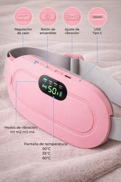 CINTURÓN TÉRMICO MENSTRUAL PRO
