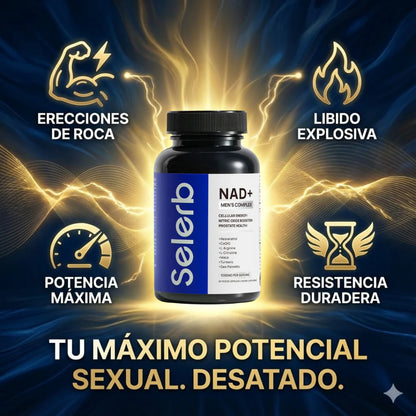 Selerb NAD+ Para Hombres - 60 Capsules