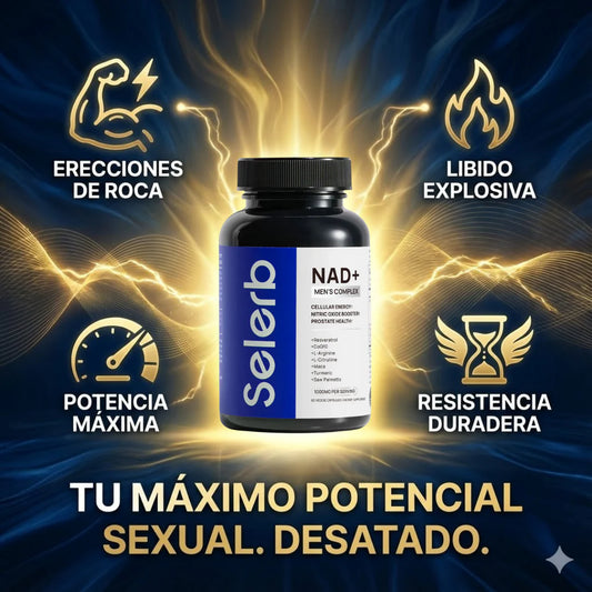 Selerb NAD+ Para Hombres - 60 Capsules