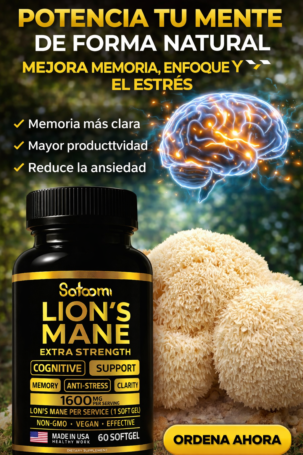 LION'S MANE EXTRA STRENGTH