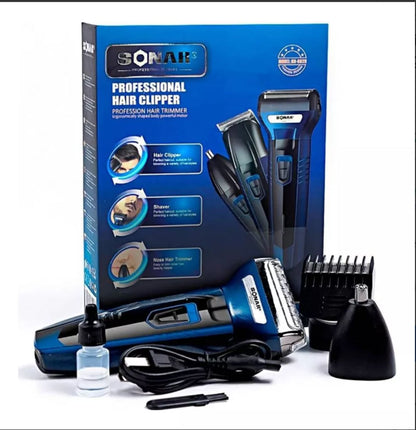 Afeitadora y Cortadora de Cabello SONAR 3 en 1